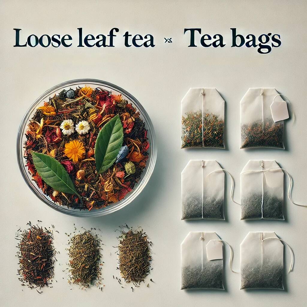 loose tea versus tea bags